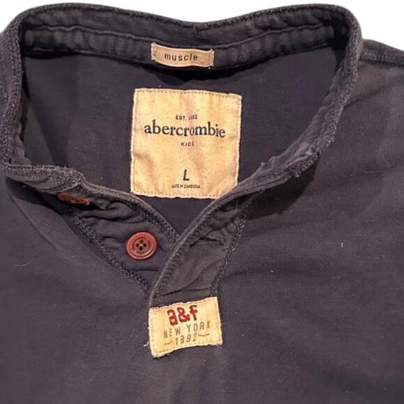 Abercrombie Kids Long-Sleeve Shirts and Flannel Bundle - Boys Size L - Picture 9 of 9